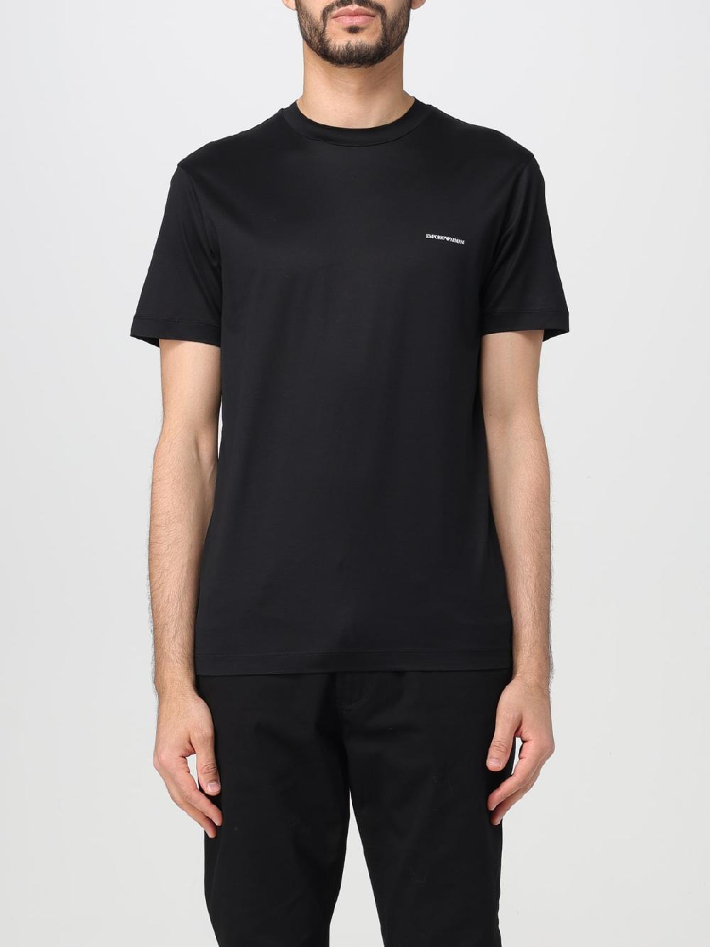 Giglio T-shirt Emporio Armani in jersey
