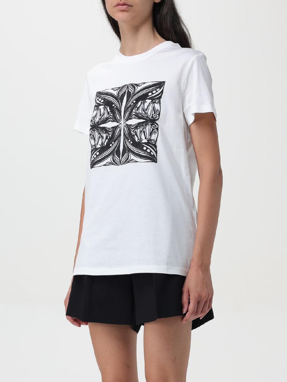 Giglio T-shirt Fara Max Mara In Cotone