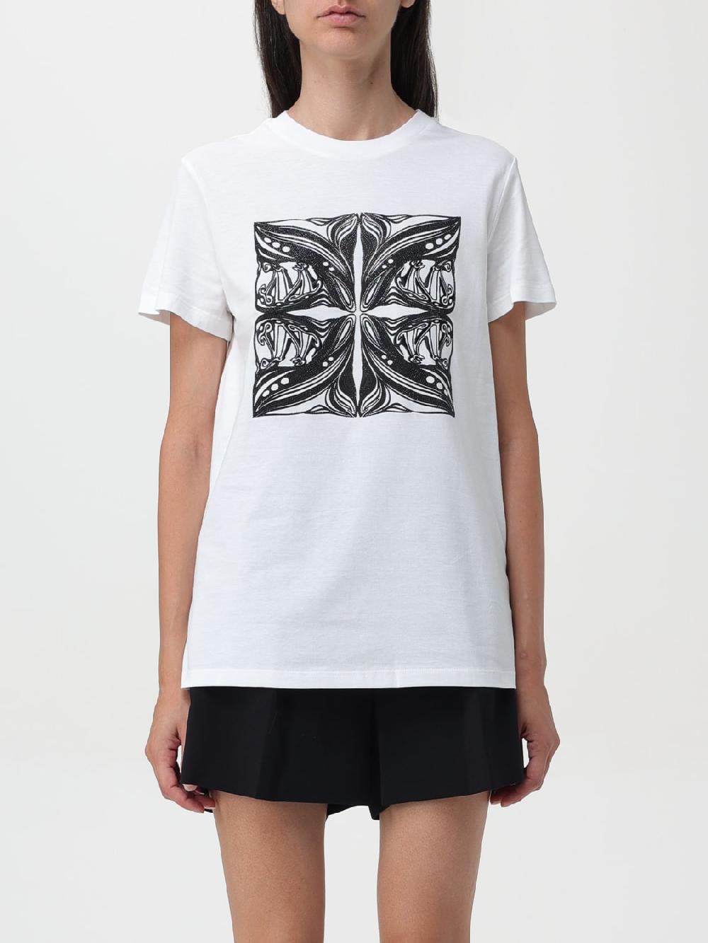 Giglio T-shirt Fara Max Mara in cotone