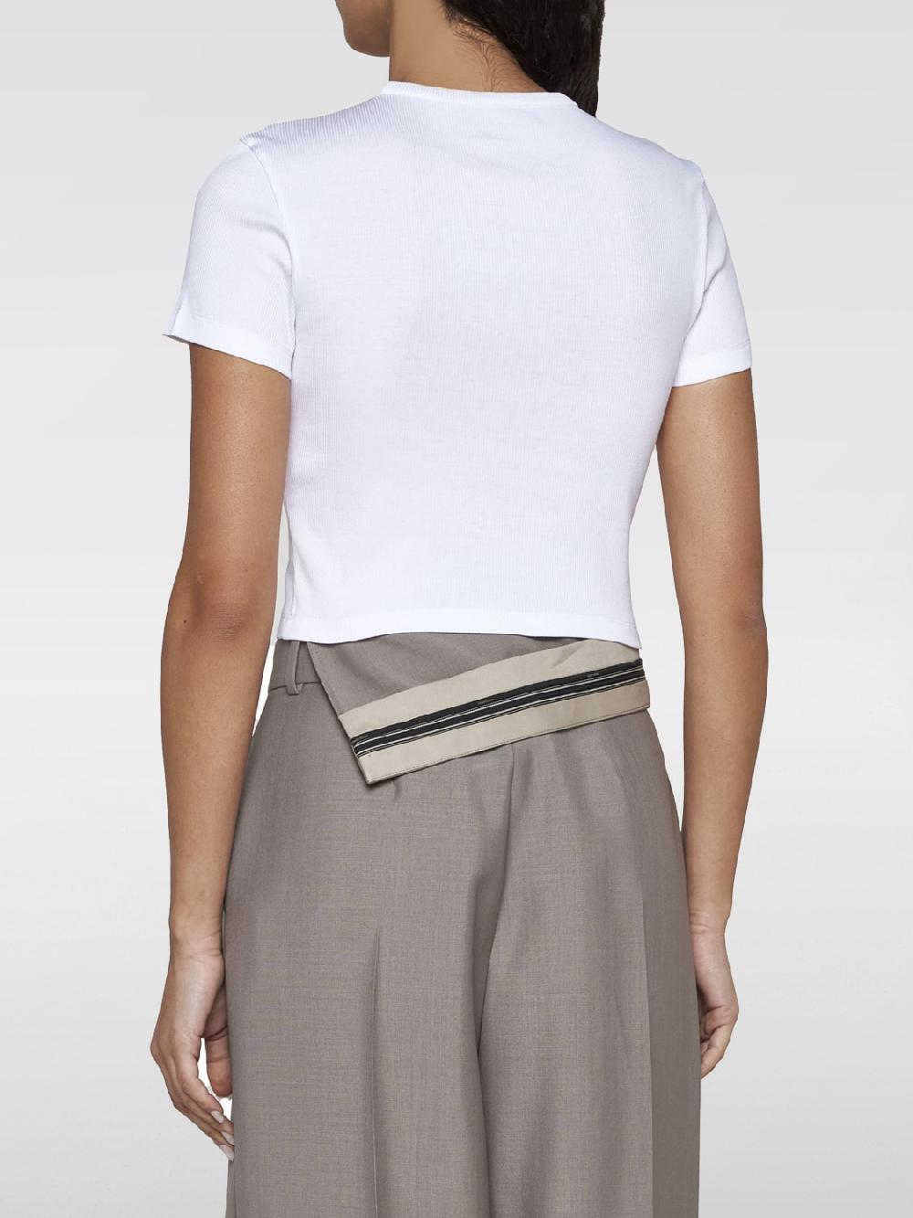 Giglio T-shirt Fendi In Cotone Stretch