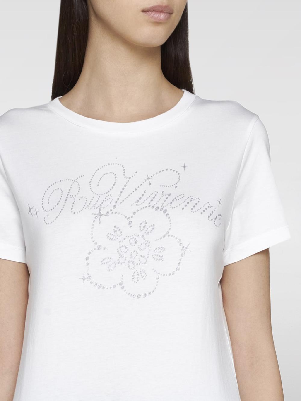 Giglio T-shirt Fiore Kenzo In Cotone