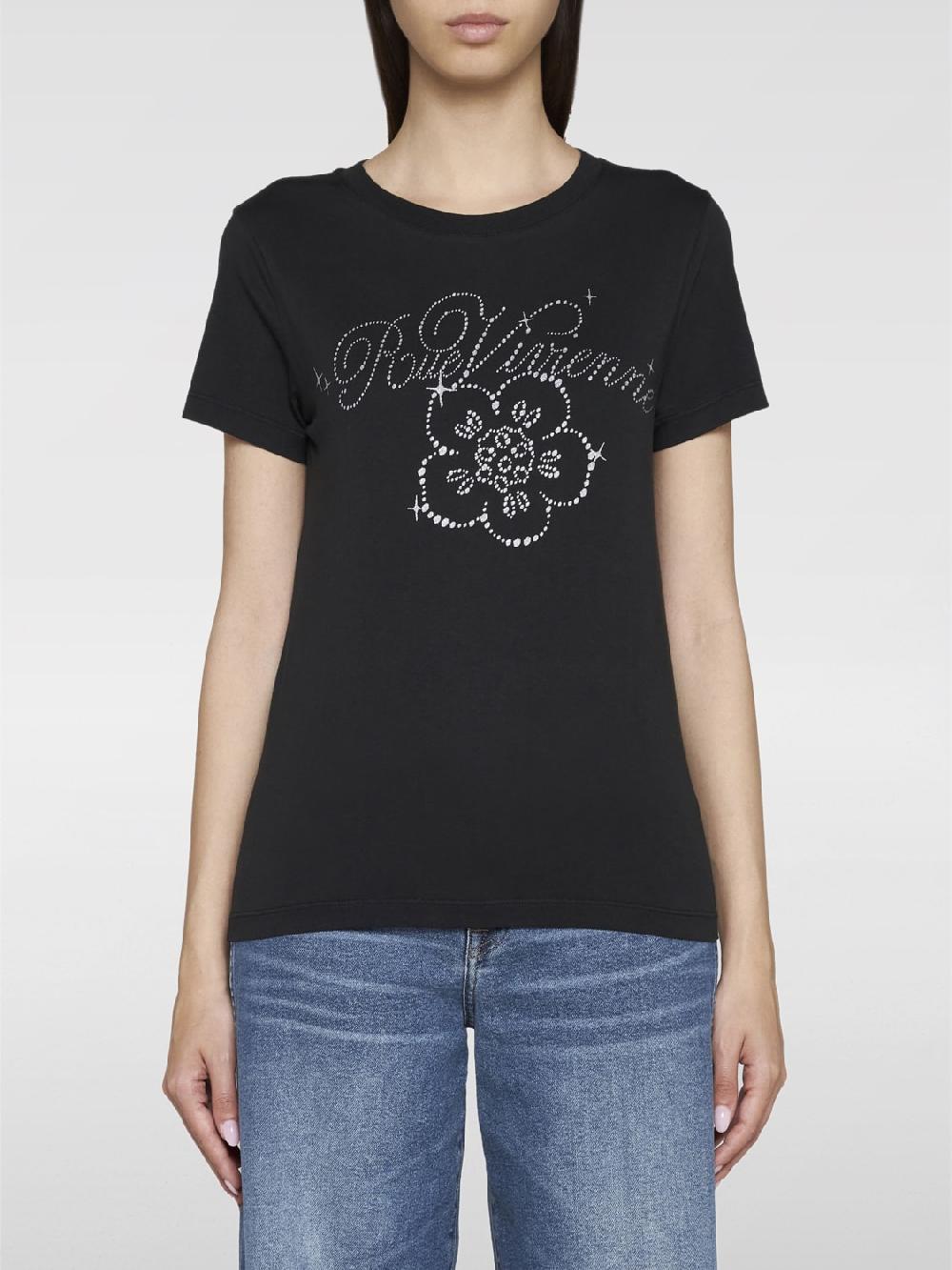 Giglio T-shirt Fiore Kenzo in cotone