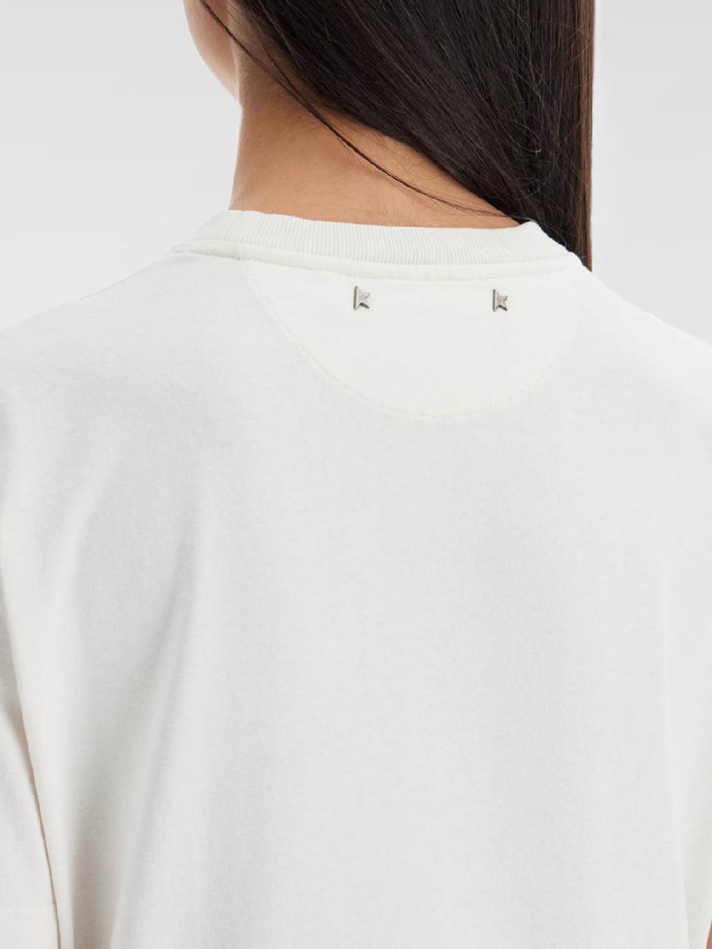 Giglio T-shirt Golden Goose In Cotone