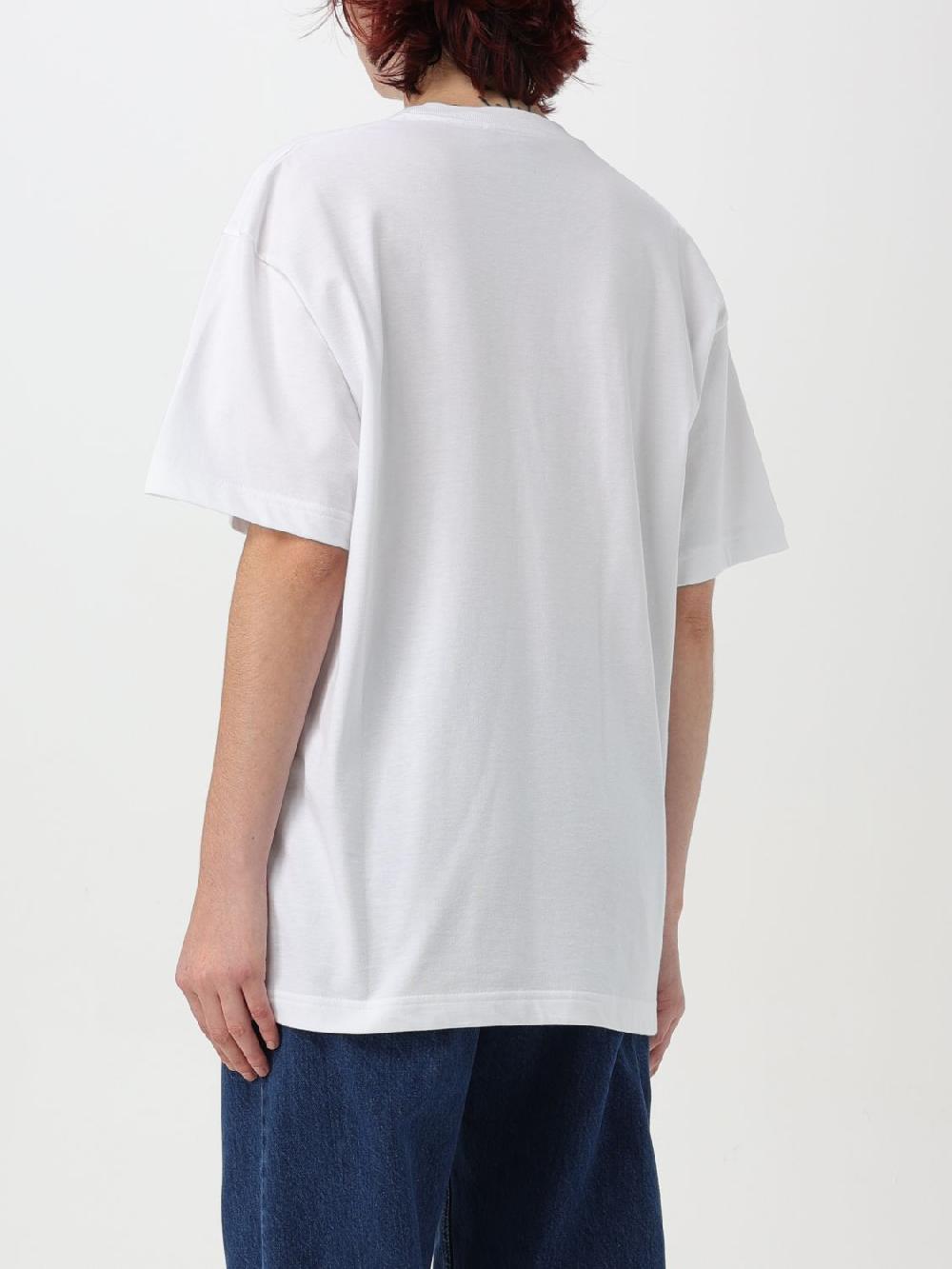 Giglio T-shirt Gucci In Cotone Con Logo