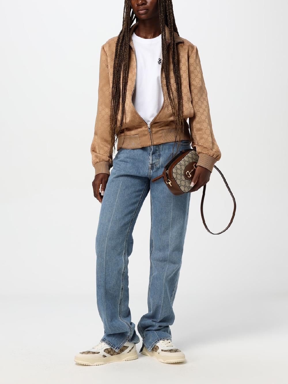 Giglio T-shirt Gucci In Cotone Con Logo