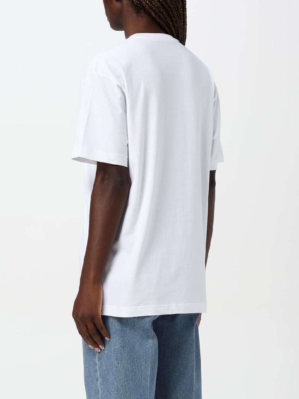 Giglio T-shirt Gucci In Cotone Con Logo