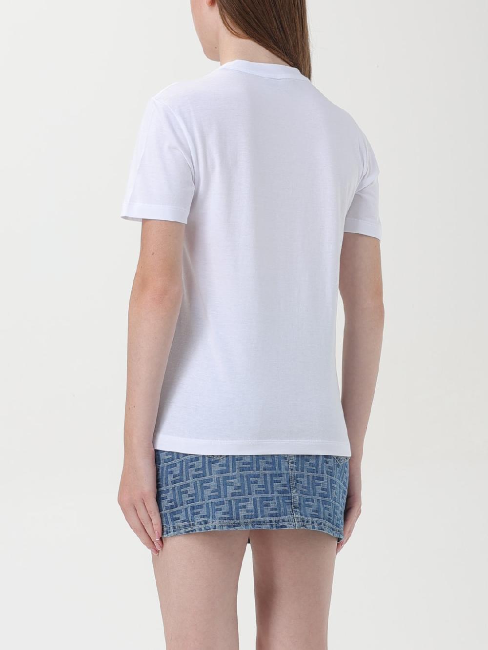 Giglio T-shirt In Cotone Fendi