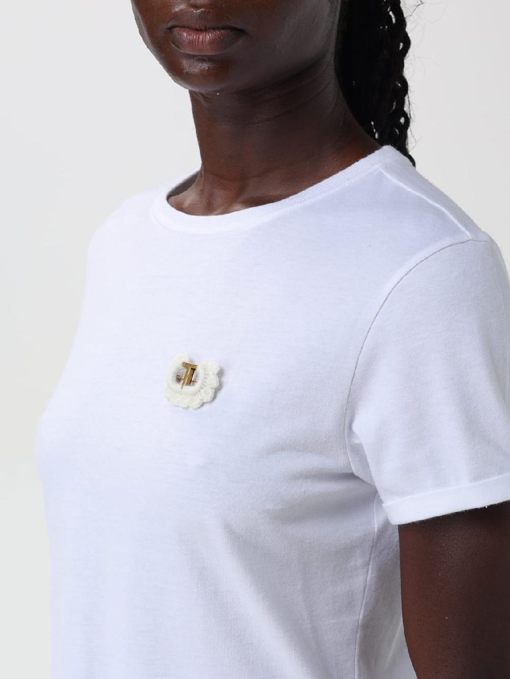 Giglio T-shirt In Cotone Twinset