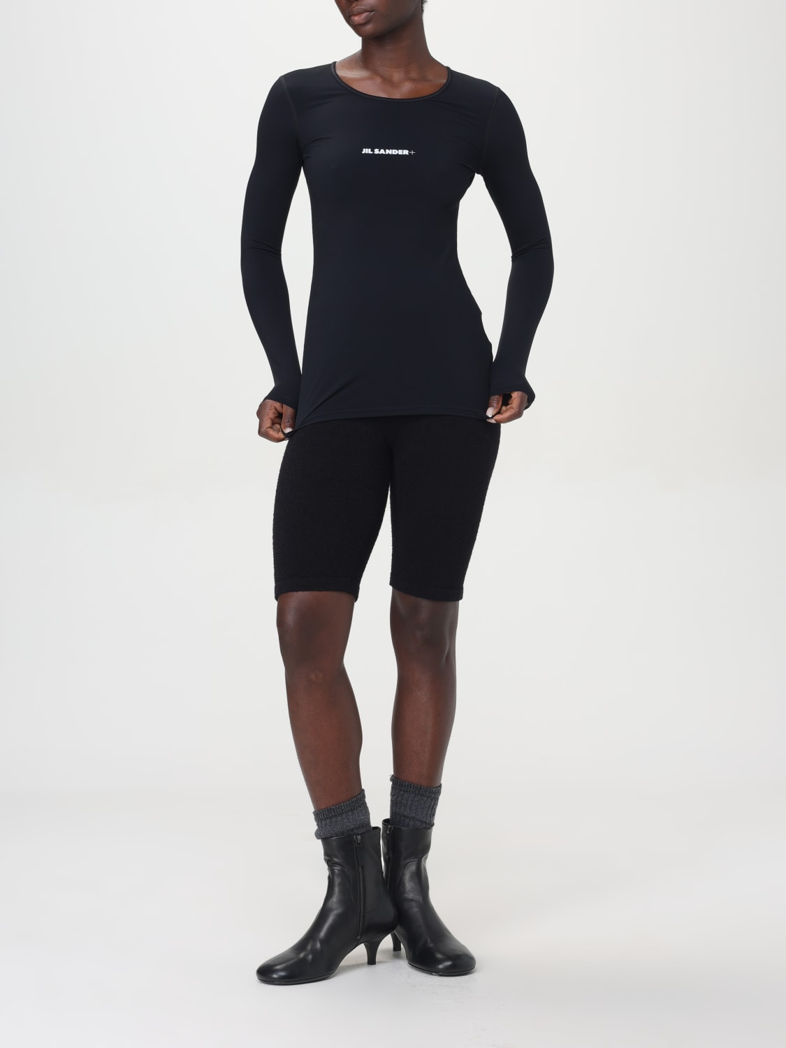 Giglio T-shirt In Jersey Stretch Jil Sander