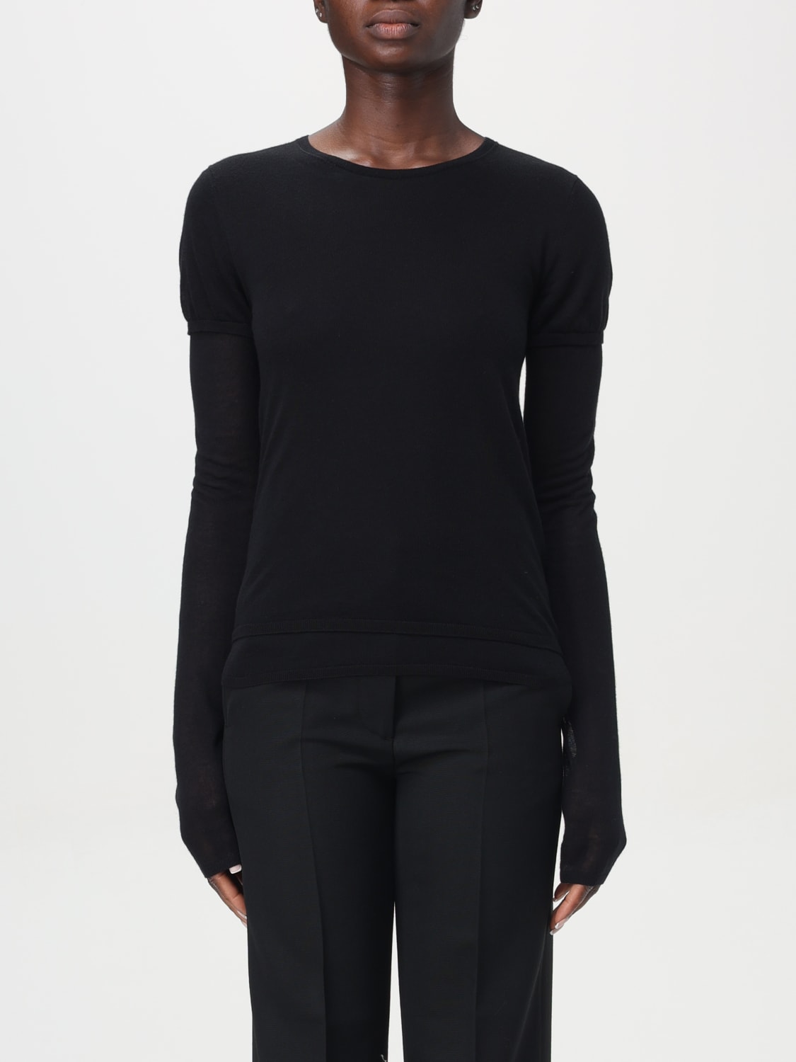 Giglio T-shirt in misto cashmere Toteme