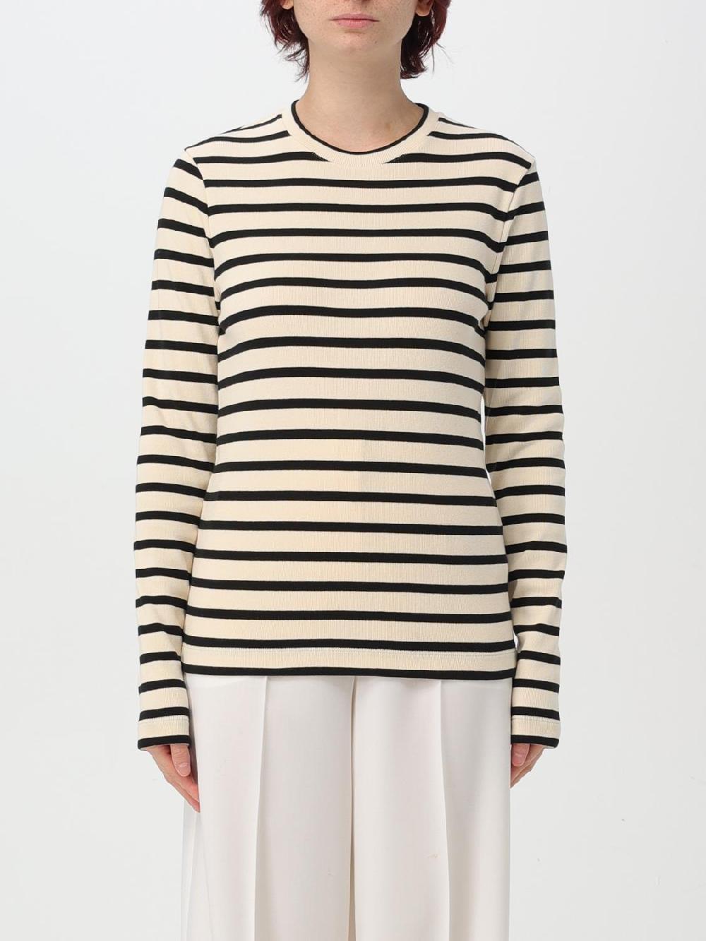 Giglio T-shirt Jil Sander in cotone a righe