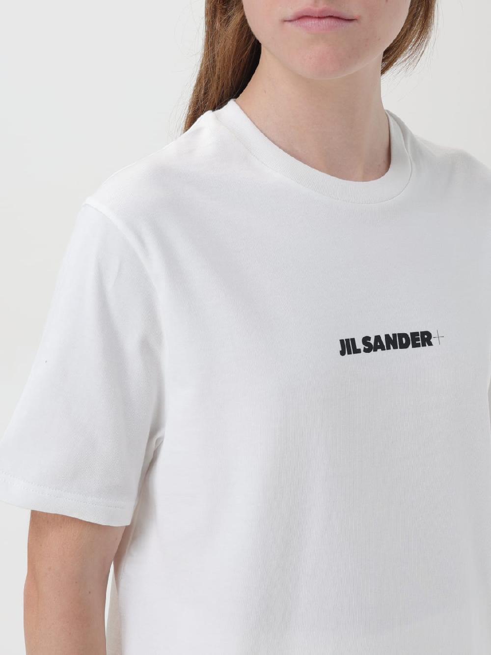 Giglio T-shirt Jil Sander In Cotone Con Logo
