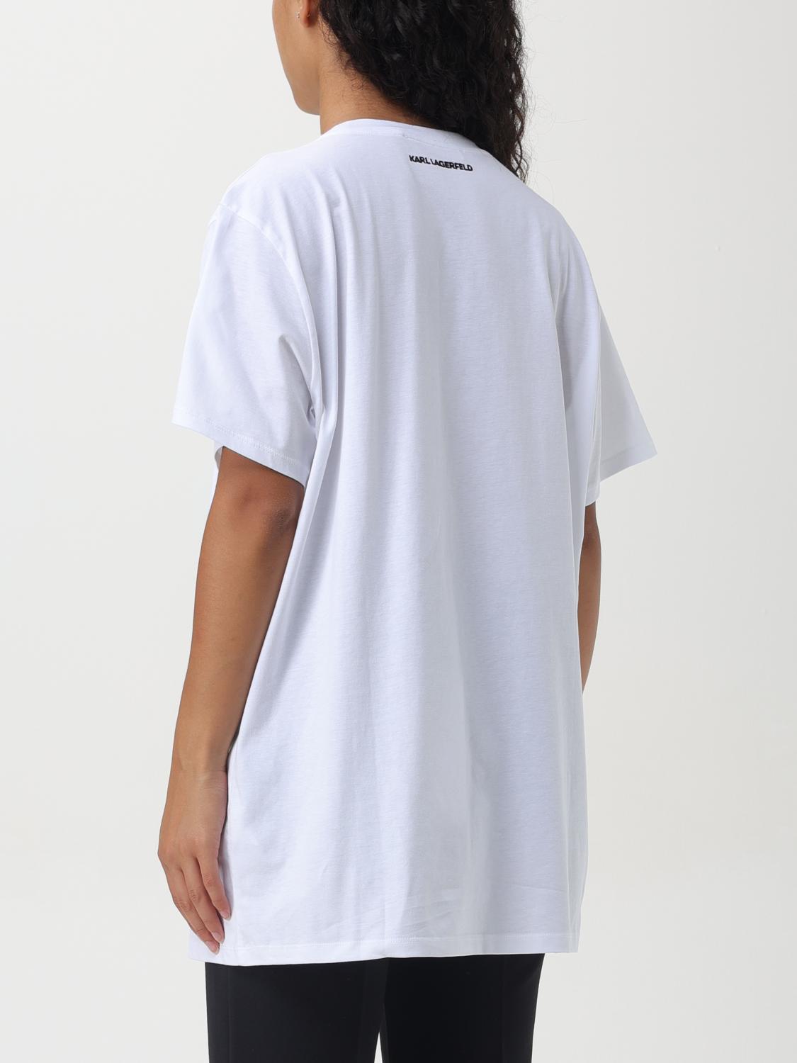 Giglio T-shirt Karl Lagerfeld In Cotone