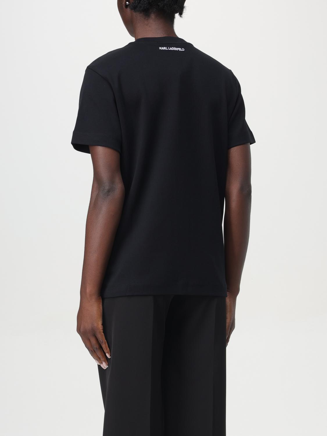 Giglio T-shirt Karl Lagerfeld In Cotone Con Logo