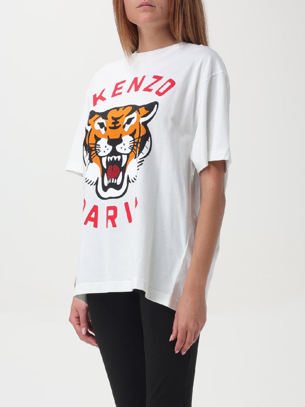 Giglio T-shirt Kenzo In Cotone Con Stampa Logo