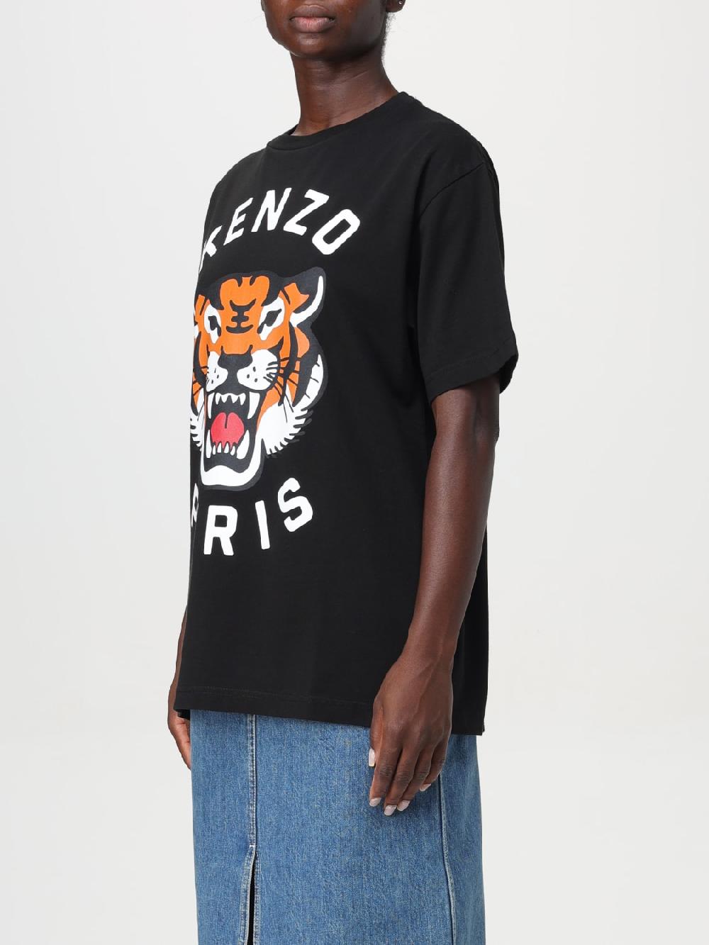 Giglio T-shirt Kenzo In Cotone Con Stampa Logo
