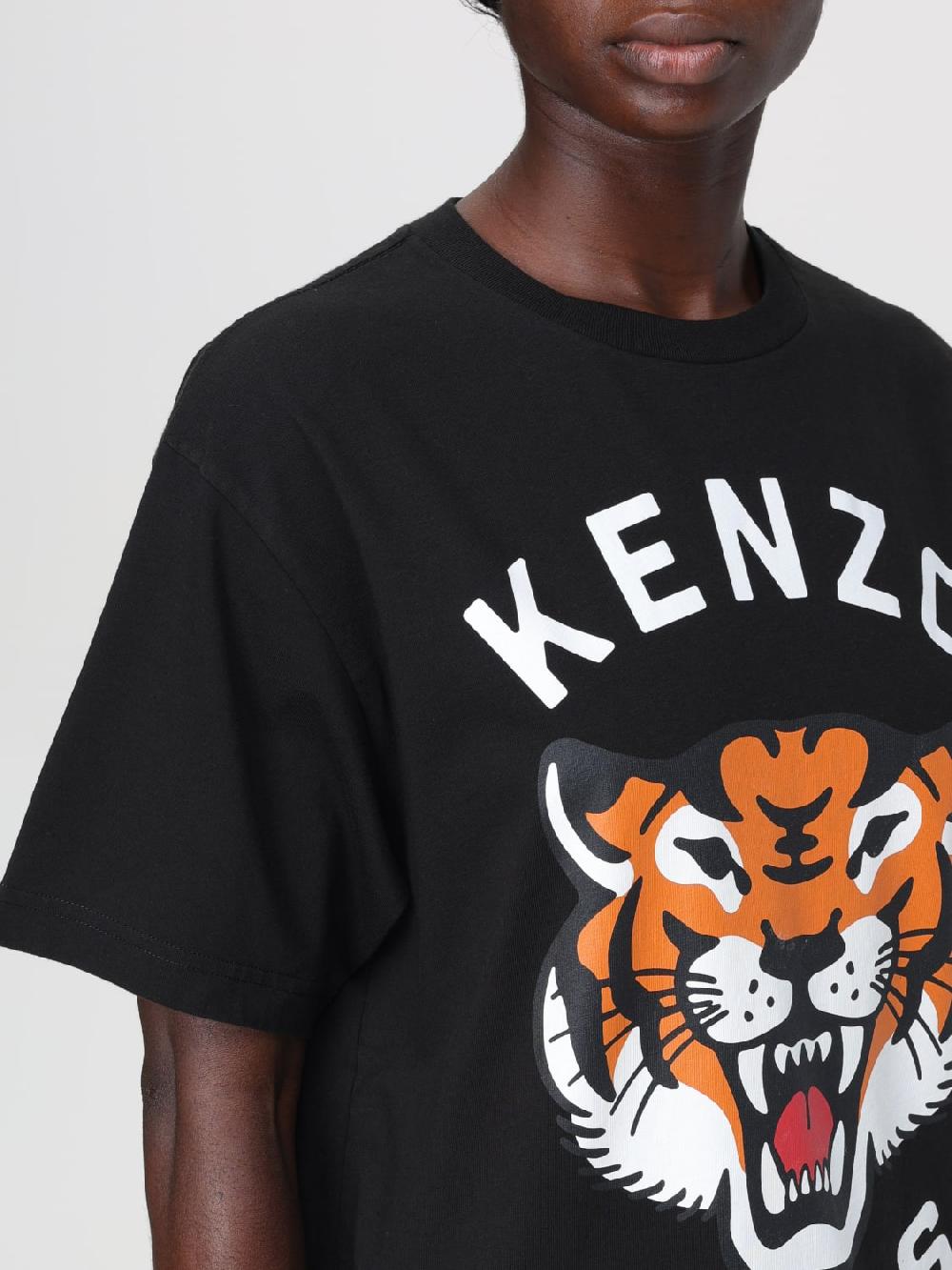 Giglio T-shirt Kenzo In Cotone Con Stampa Logo