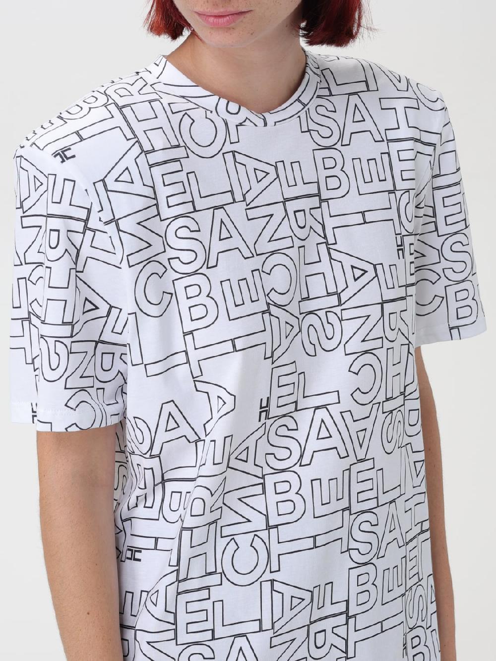 Giglio T-shirt Lettering Elisabetta Franchi