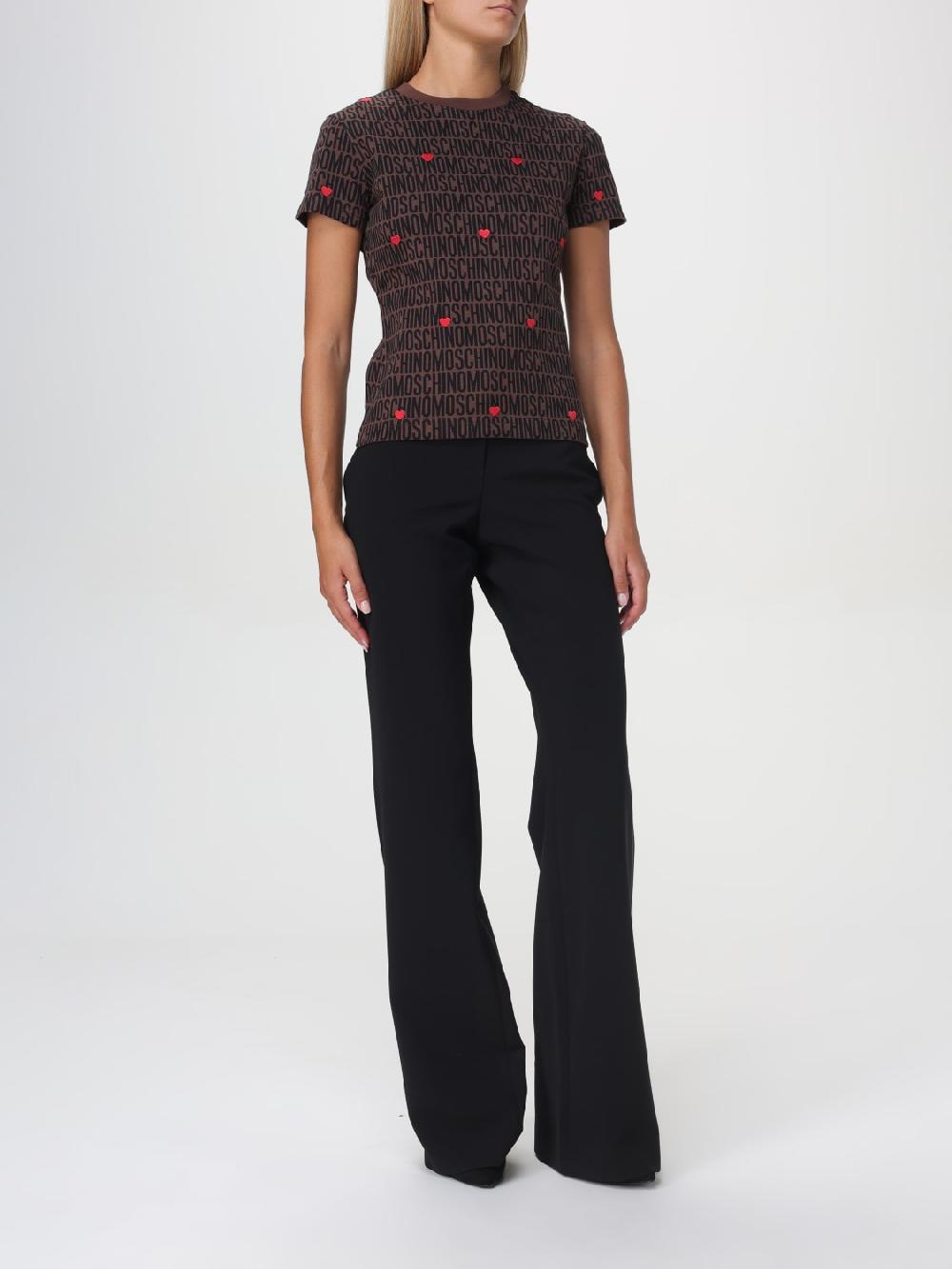Giglio T-shirt Logata Moschino Couture
