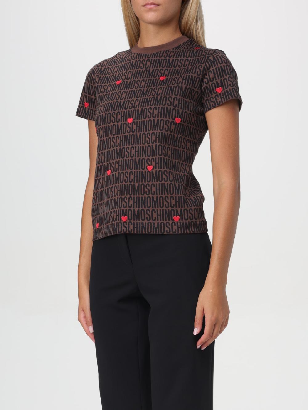 Giglio T-shirt Logata Moschino Couture
