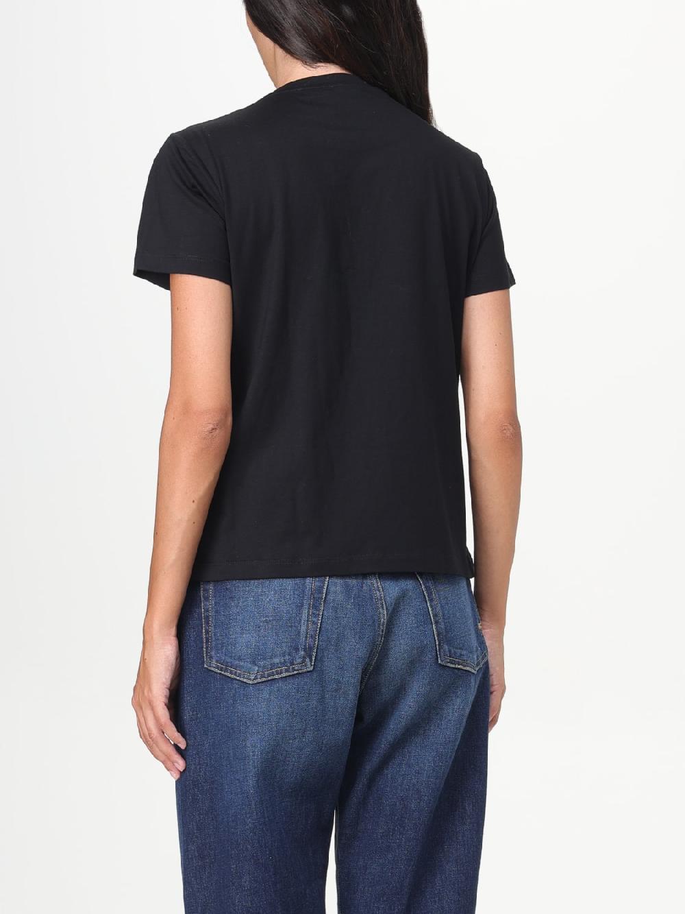 Giglio T-shirt Love Birds Pinko In Cotone