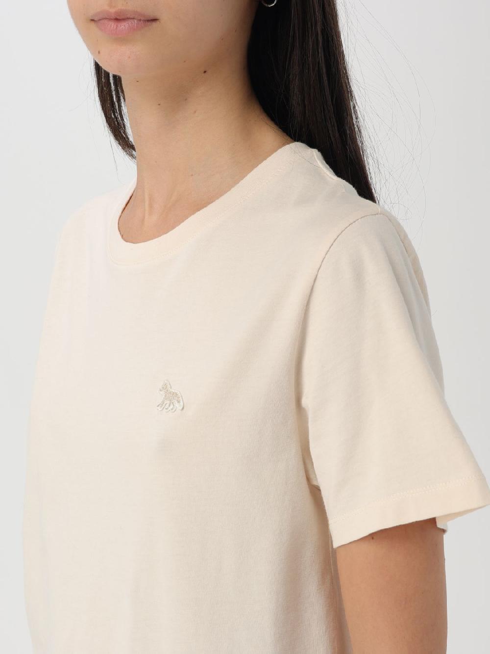 Giglio T-shirt Maison Kitsuné In Cotone