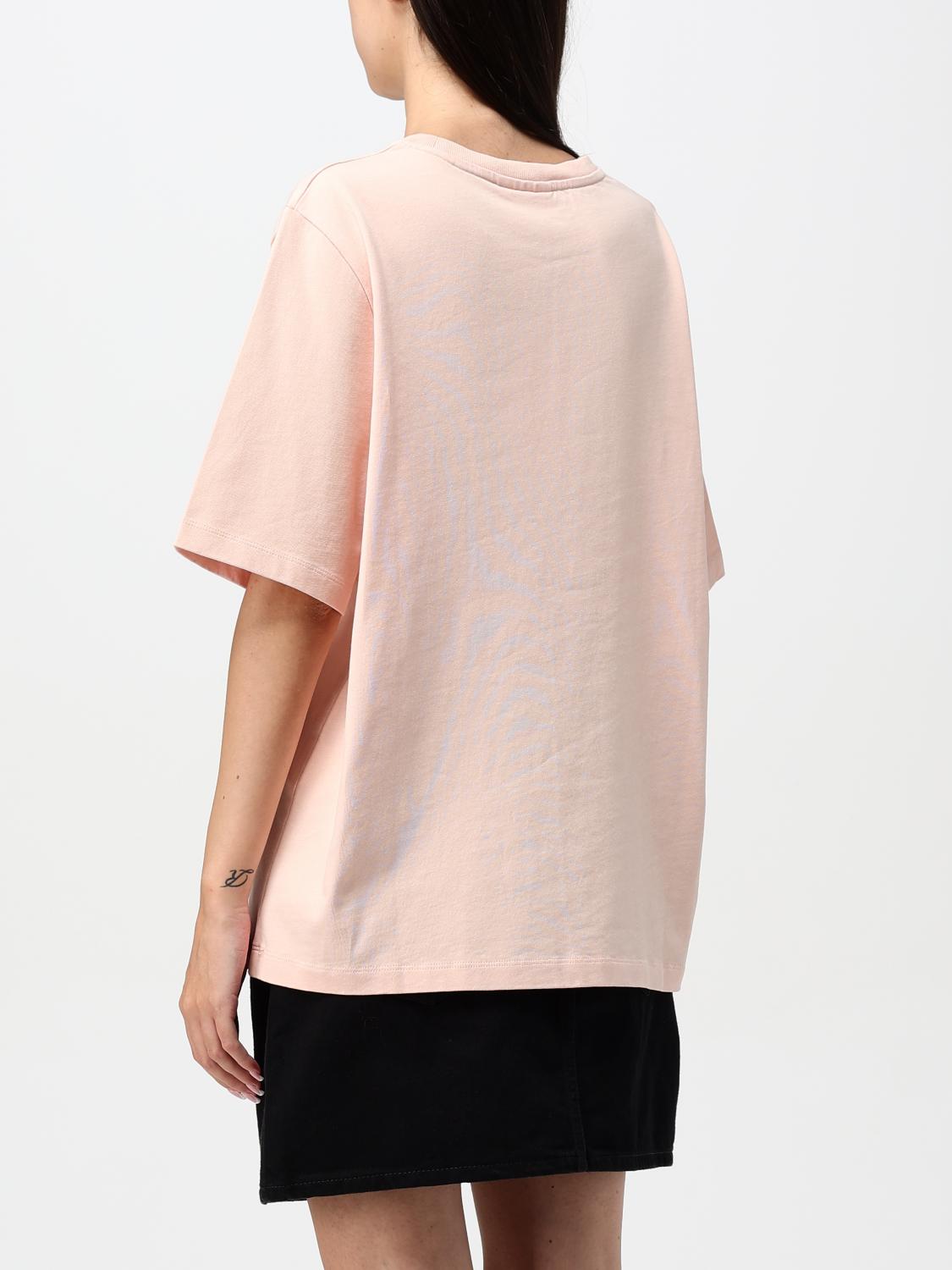 Giglio T-shirt Maison Kitsunè In Cotone Con Logo
