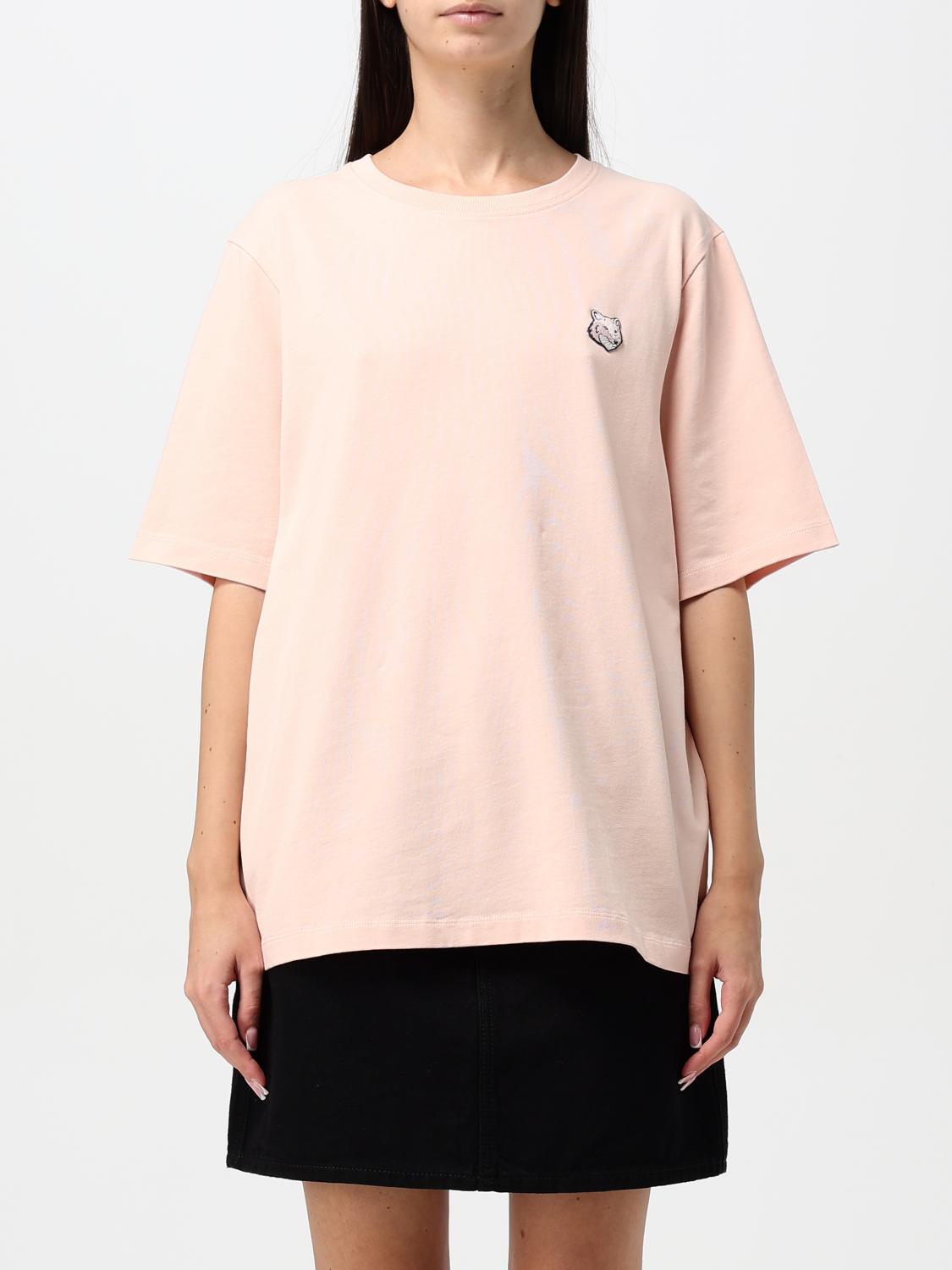 Giglio T-shirt Maison Kitsunè in cotone con logo
