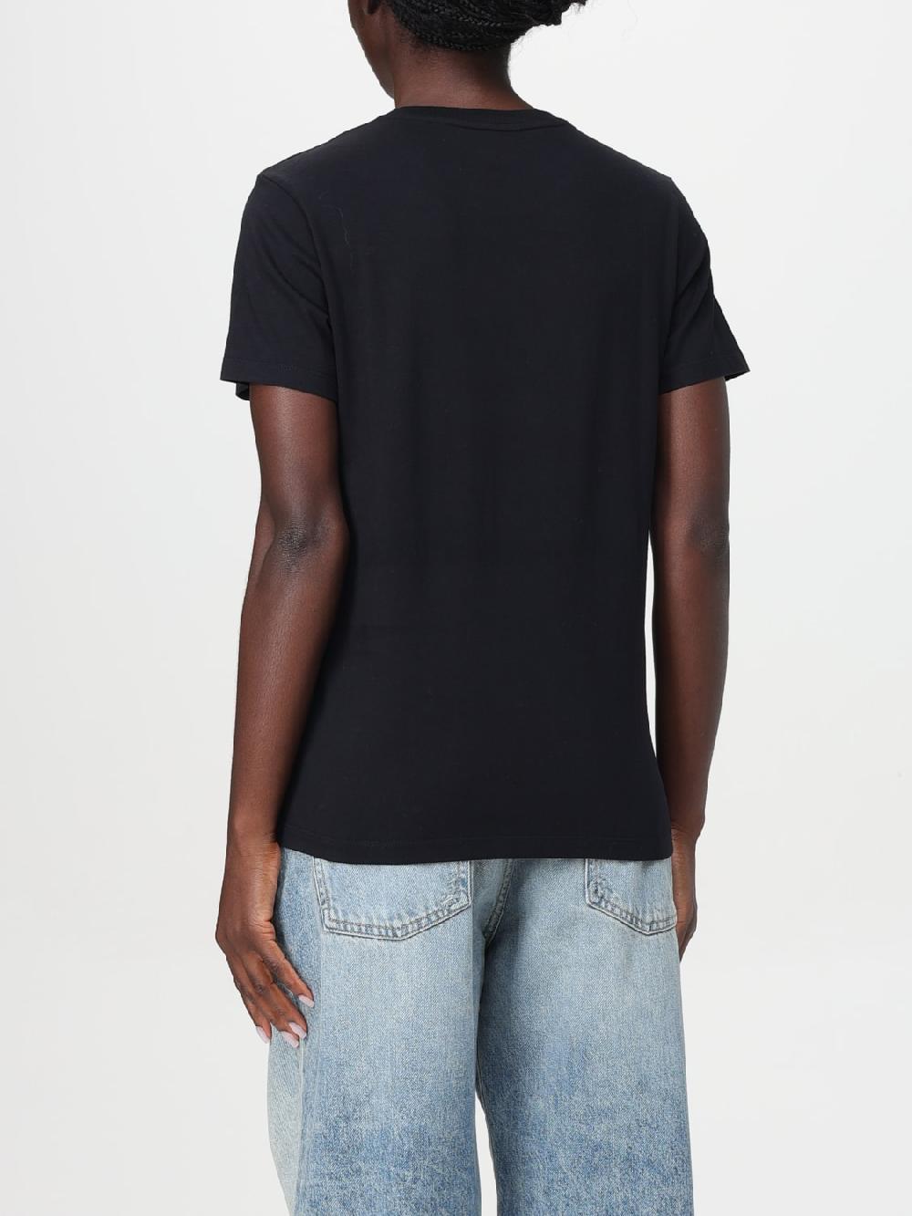 Giglio T-shirt Maison Kitsunè In Cotone Con Logo