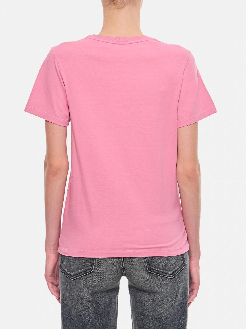 Giglio T-shirt Maison Kitsunè In Cotone Con Logo