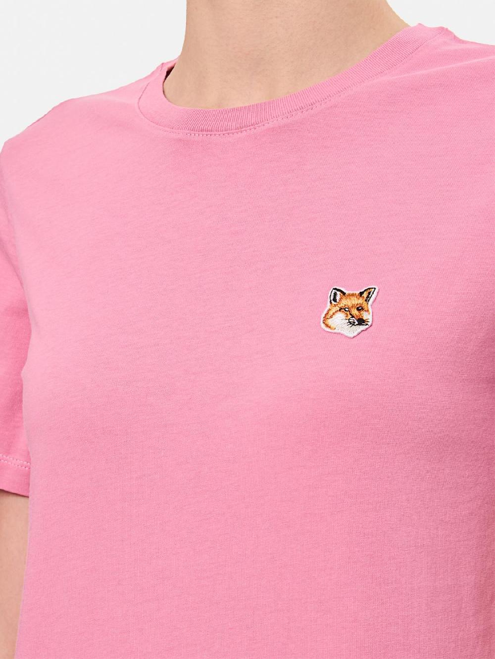 Giglio T-shirt Maison Kitsunè In Cotone Con Logo