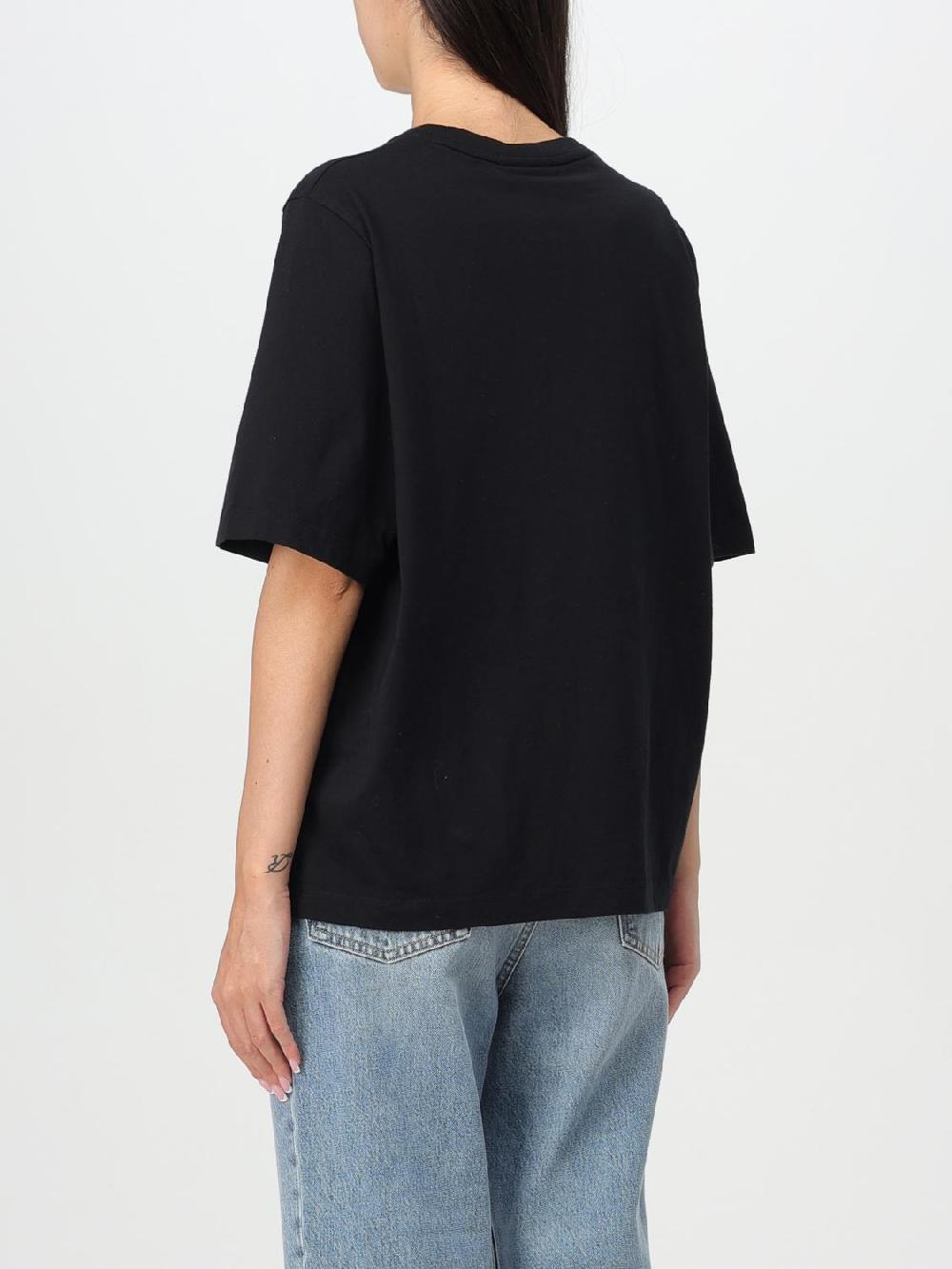 Giglio T-shirt Maison Kitsuné In Cotone Con Logo