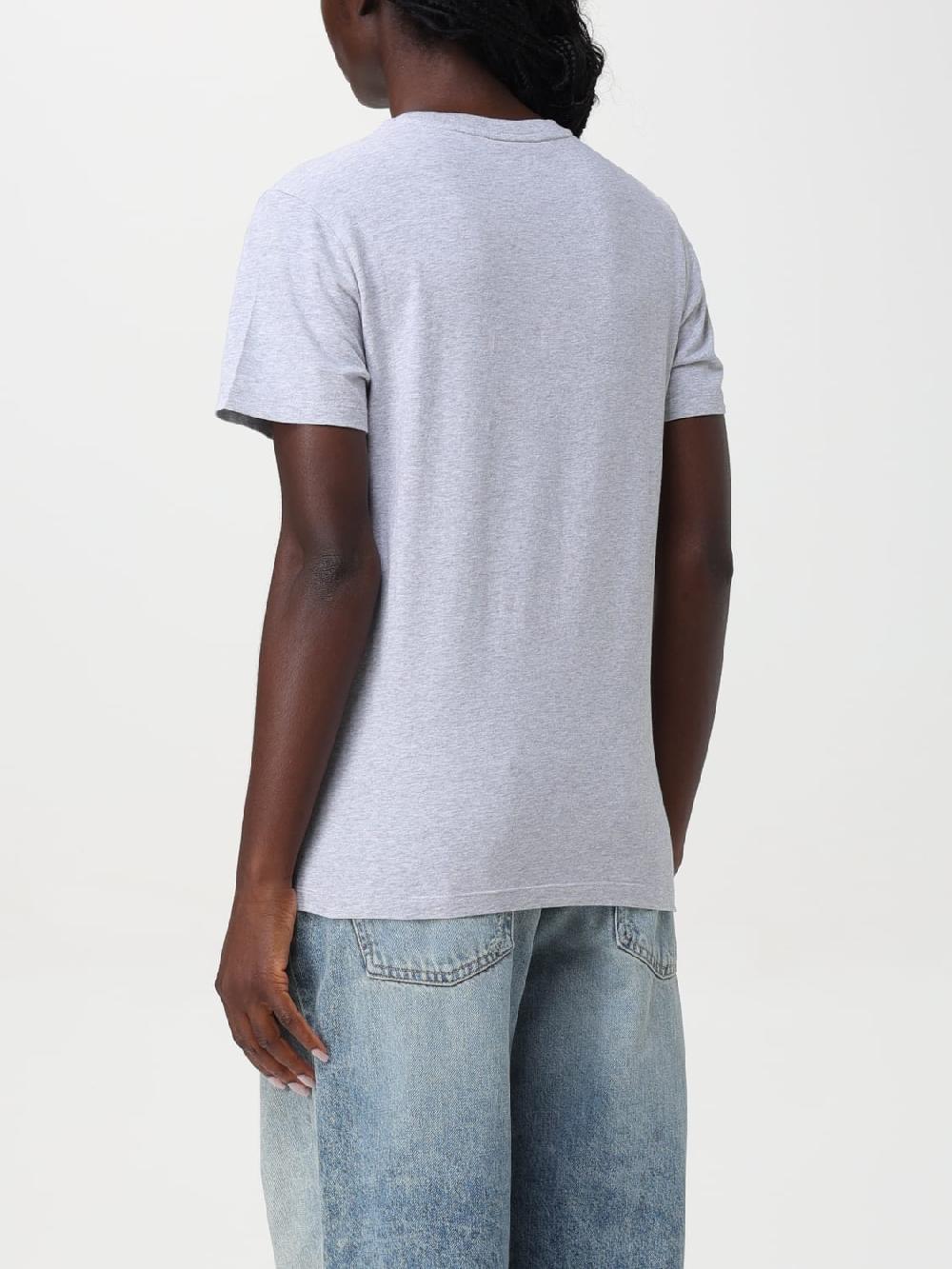 Giglio T-shirt Maison Kitsunè In Cotone Con Logo