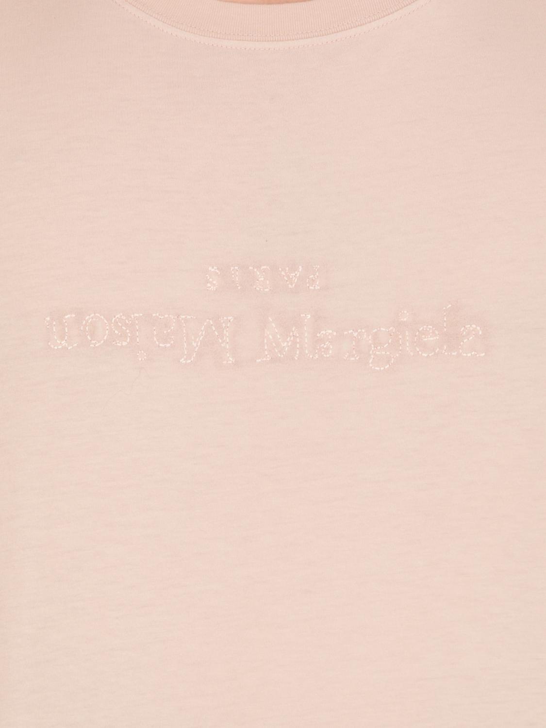 Giglio T-shirt Maison Margiela In Cotone Organico