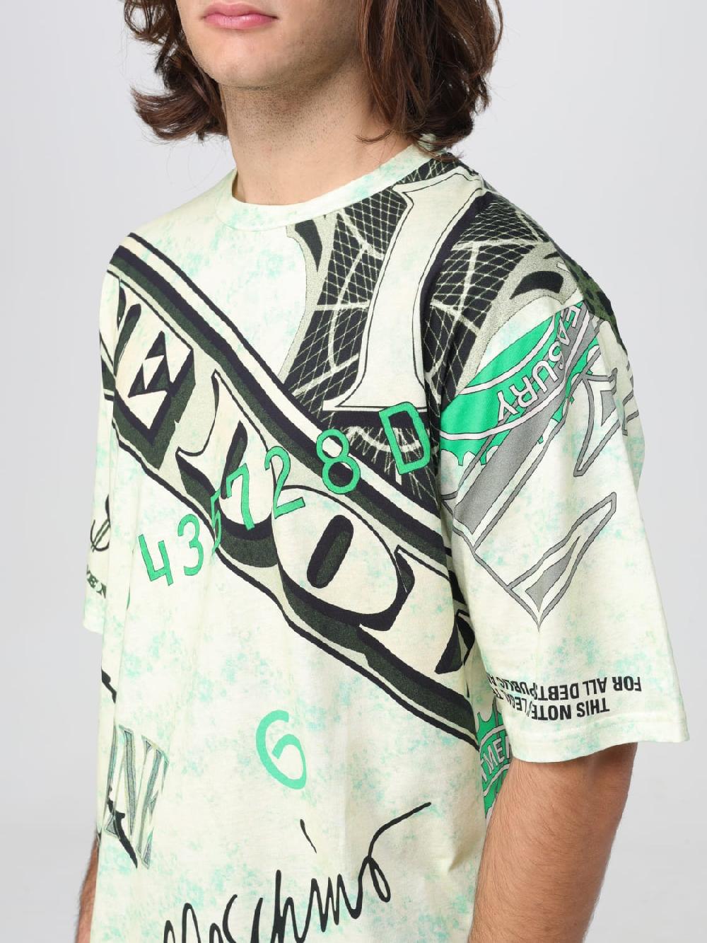 Giglio T-shirt Moschino Couture In Cotone