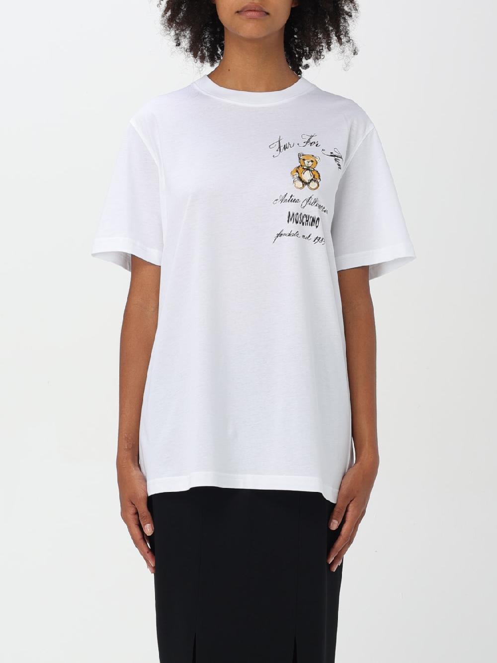 Giglio T-shirt Moschino Couture in cotone