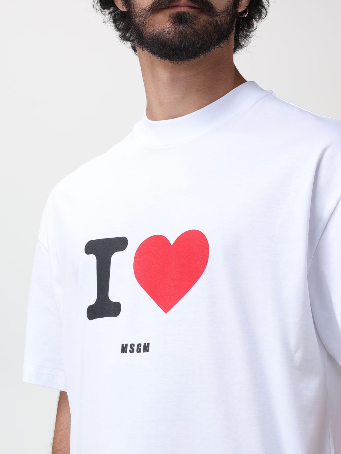 Giglio T-shirt MSGM In Cotone