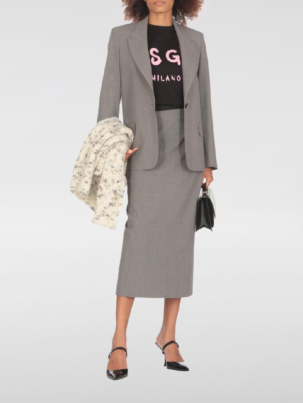 Giglio T-shirt MSGM In Cotone Con Logo