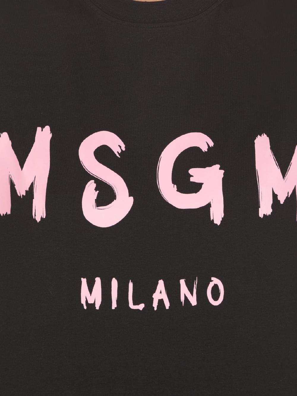 Giglio T-shirt MSGM In Cotone Con Logo