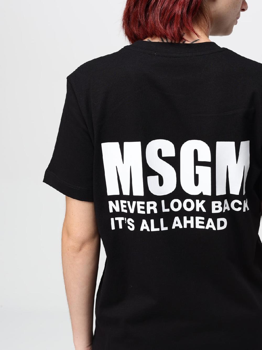 Giglio T-shirt MSGM In Cotone Con Logo