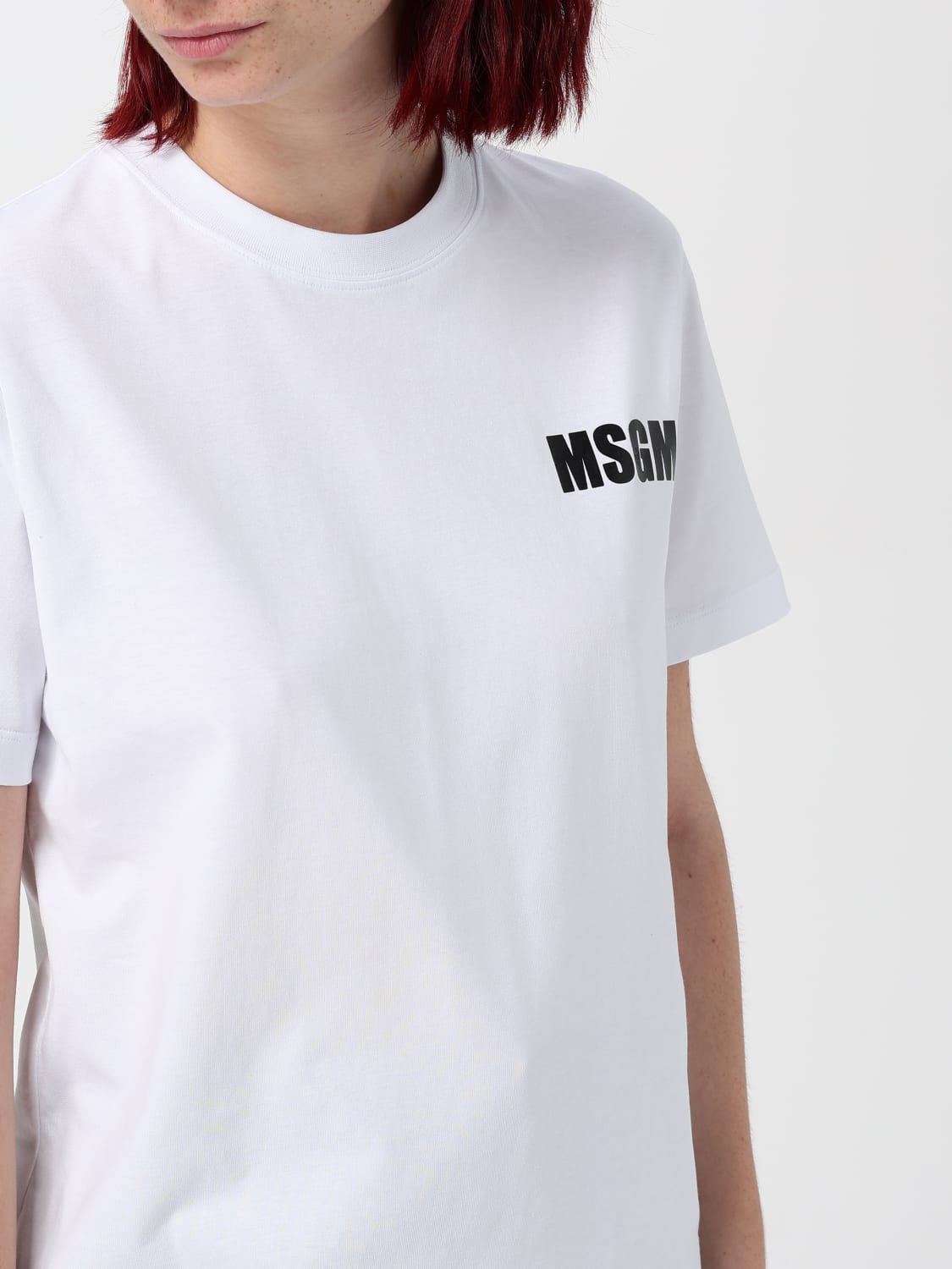 Giglio T-shirt MSGM In Cotone Con Logo