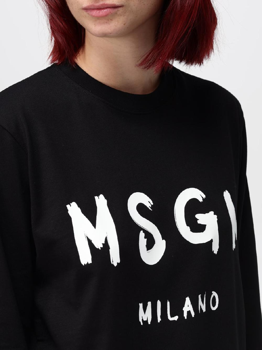 Giglio T-shirt MSGM In Cotone Con Logo
