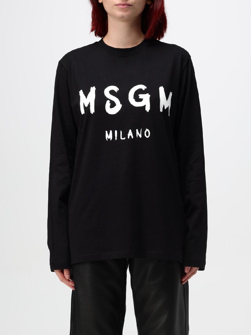 Giglio T-shirt MSGM in cotone con logo
