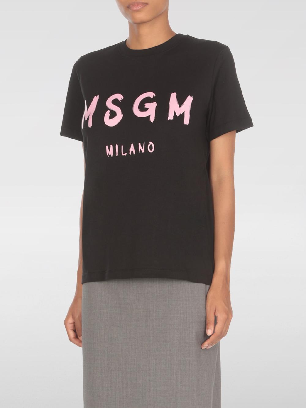 Giglio T-shirt MSGM in cotone con logo