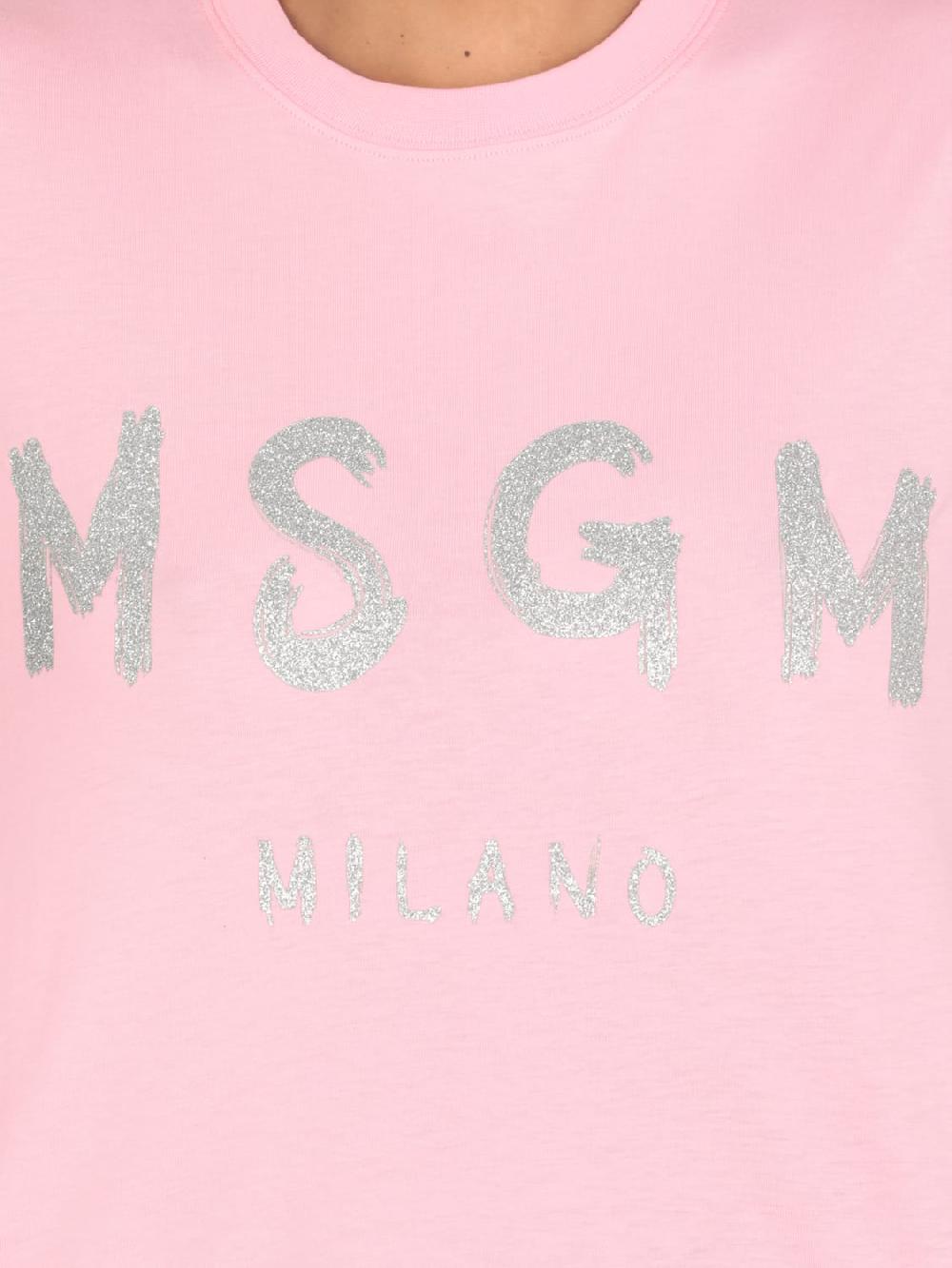 Giglio T-shirt MSGM In Cotone