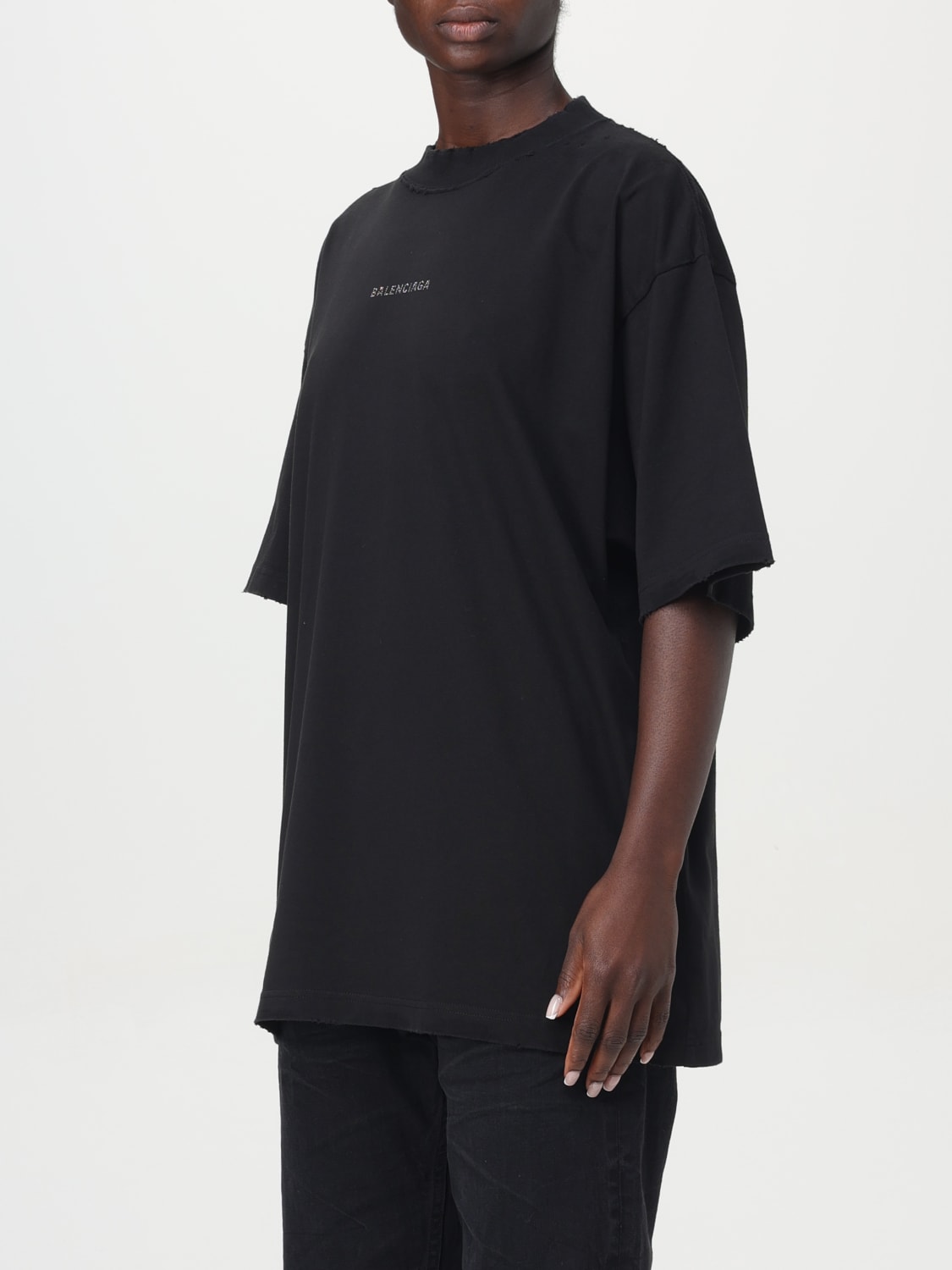 Giglio T-shirt Oversize Balenciaga Di Cotone