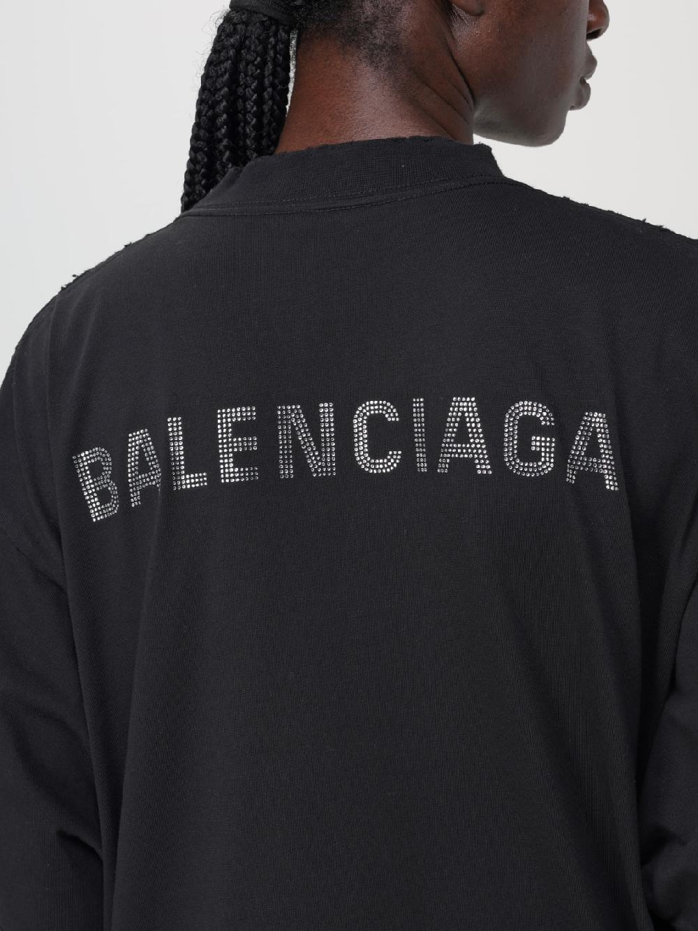 Giglio T-shirt Oversize Balenciaga Di Cotone