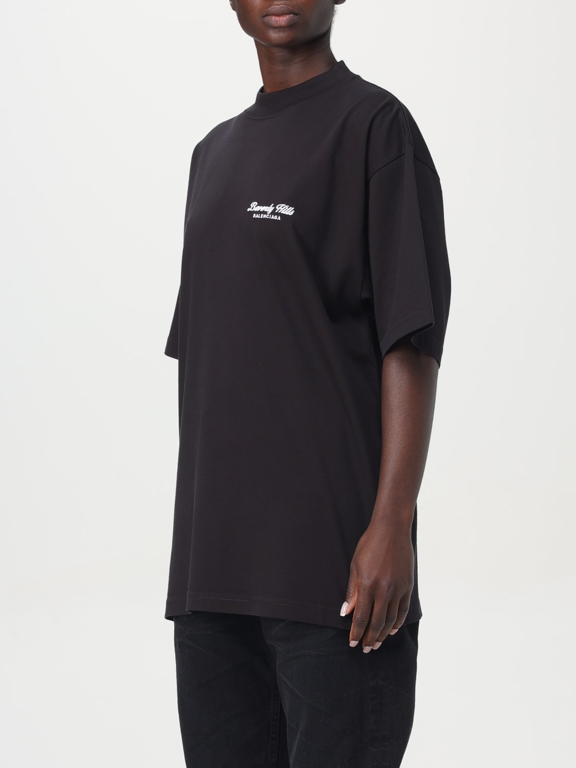 Giglio T-shirt Oversize Balenciaga Di Cotone