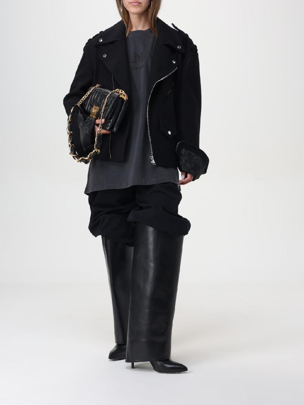 Giglio T-shirt Oversize Con Logo Balmain