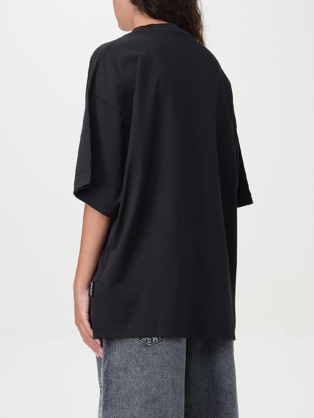 Giglio T-shirt Palm Angels In Cotone
